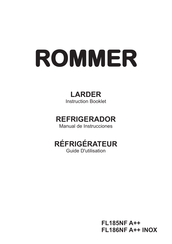 ROMMER FL186NF A++ INOX Guide D'utilisation