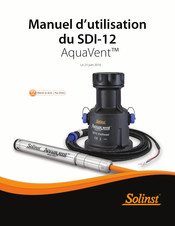 Solinst AquaVent SDI-12 Manuel D'utilisation