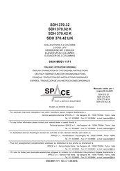 Space SDH 370.42 LIK Traduction Des Instructions Originales