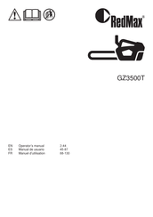 Redmax GZ3500T Manuel D'utilisation