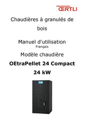 OERTLI OEtraPellet 24 Compact Manuel D'utilisation