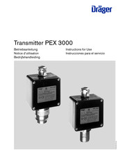 Dräger PEX 3000 XTR 0011 Notice D'utilisation