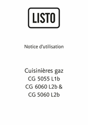 Listo CGS0SS L1b Notice D'utilisation