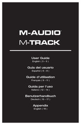 M-Audio M-Track Guide D'utilisation