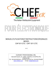 CHEFOOK CHF 1011 CTC Manuel D'utilisation Et Instructions Originales