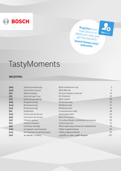 Bosch TastyMoments Mode D'emploi