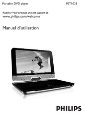 Philips PET1031 Manuel D'utilisation