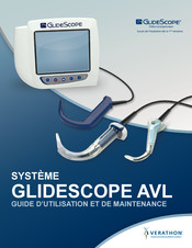 Verathon GlideScope AVL Guide D'utilisation Et De Maintenance