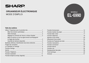 Sharp EL-6990 Mode D'emploi