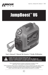 Wagan Tech JumpBoost V6 Guide D'utilisation