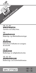 Auriol HG01619N Instructions D'utilisation Et Consignes De Sécurité