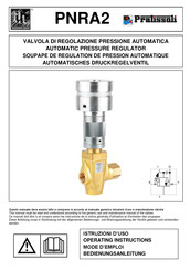 Interpump Group Pratissoli PNRA2 Mode D'emploi