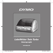 Dymo LabelWriter Twin Turbo Démarrage Rapide