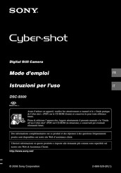 Sony Cyber-shot DSC-S500 Mode D'emploi