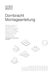 Dornbracht 20 001 733 Instructions De Montage
