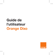 ORANGE Dixo Guide De L'utilisateur