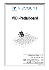 Viscount MIDI-Pedalboard Mode D'emploi