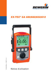 sewerin EX-TEC GA 660 Notice D'utilisation