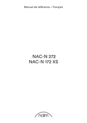 NAIM NAC-N 172 XS Manuel De Référence