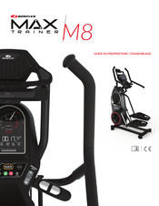 Bowflex Max Trainer M8 Guide Du Propriétaire