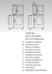 Rational Combi-Duo 10x2/1 GN Manuel D'installation