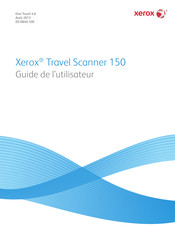 Xerox Travel Scanner 150 Guide De L'utilisateur
