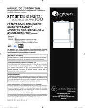 Groen SMARTSTEAM100 (2)SSB-5G Manuel De L'opérateur