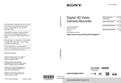 Sony Handycam HDR-GW55VE Mode D'emploi