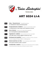 Tonino Lamborghini ART 6024 LI-A Traduction Du Mode D'emploi Original