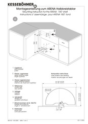 Kesseböhmer ARENA Instructions D'assemblage