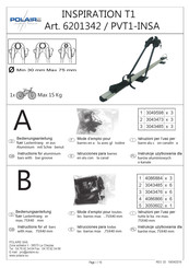 Joubert Polaire INSPIRATION T1 Mode D'emploi
