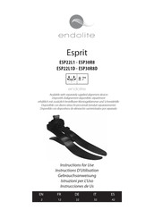 endolite Esprit ESP30R8 Instructions D'utilisation