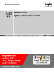 EWM tigSpeed continuous drive 45 hotwire Manuel D'utilisation