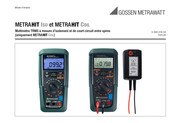 Gossen MetraWatt METRAHIT ISO AERO Mode D'emploi
