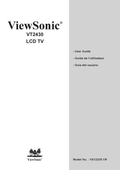 ViewSonic VT2430 Guide De L'utilisateur