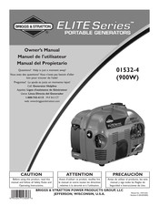 Briggs & Stratton ELITE 01532-4 Manuel De L'utilisateur