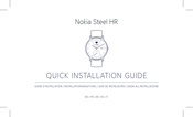 Nokia Steel HR Guide D'installation