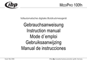 IBP MediPro 100fn Mode D'emploi