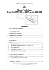 Mercura Triangle 700 Manuel Technique