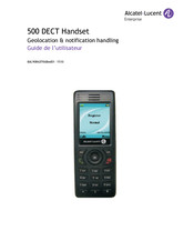 Alcatel-Lucent 500 DECT Handset Guide De L'utilisateur