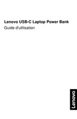 Lenovo USB-C Laptop Power Bank Guide D'utilisation