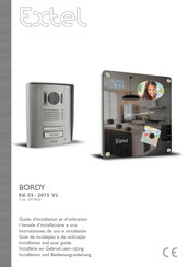Extel BORDY DF-0020 Guide D'installation Et D'utilisation