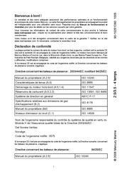 Mercury Marine 2.5 Mode D'emploi