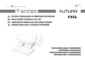 ANTEO FUTURA F3CL38HS Instructions Pour L'installation