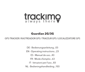 TRACKIMO Guardian 3G Mode D'emploi