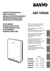 Sanyo ABC-VW24A Mode D'emploi