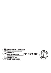 Husqvarna PP 480 HF Manuel D'utilisation