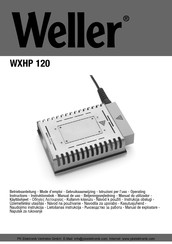 Weller WXHP 120 Mode D'emploi