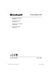 EINHELL 40.103.93 Instructions D'origine