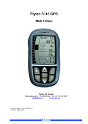 Flytec 6015 GPS Mode D'emploi